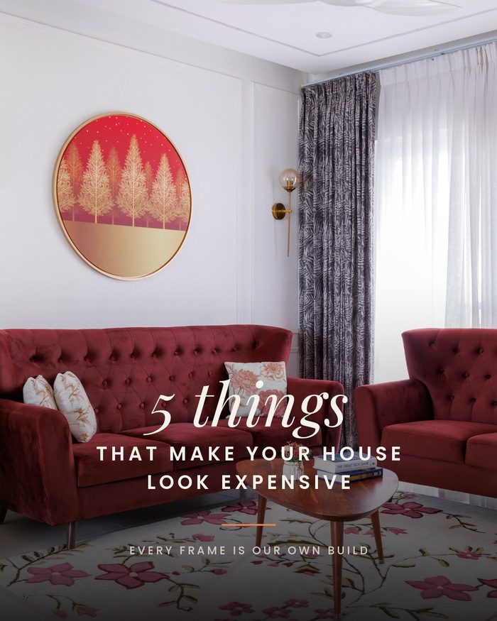 Carousel cover: 5 things that make your house look expensive